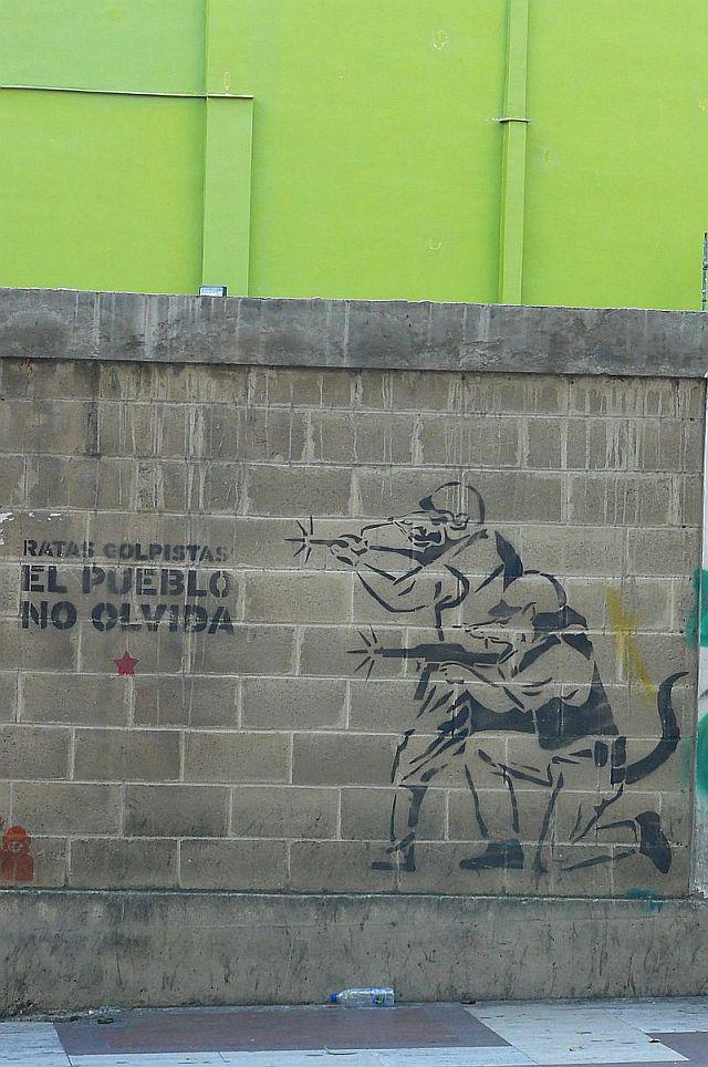 Graffiti: Putschistenratten - Das Volk vergisst nicht