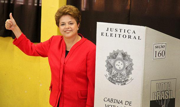 Muss in die zweite Runde: Dilma Rousseff