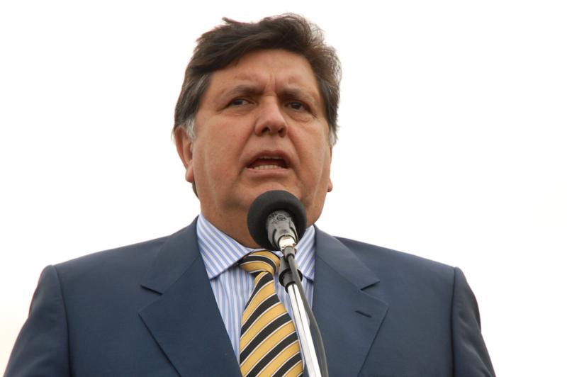 Der peruanische Präsident Alan García
