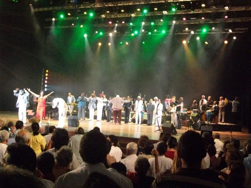 Das Konzert fand im Karl-Marx-Theater von Havanna statt.
