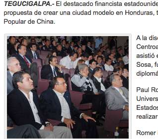 Publikum bei der Konferenz in Tegucigalpa