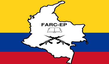 Flagge der FARC-Rebellen