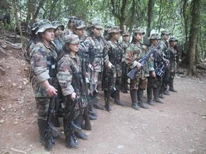 Einheiten der FARC-Guerilla