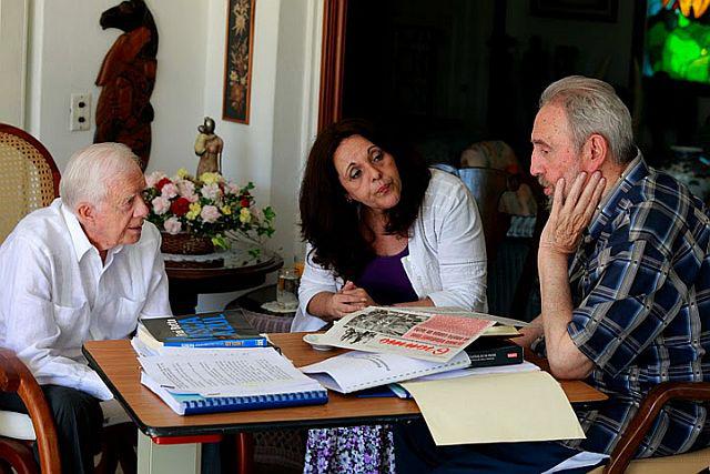 Zusammenkunft mit Fidel Castro