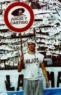 Demonstration gegen die Straflosigkeit in Argentinien