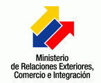 Logo des Außenministeriums von Ecuador