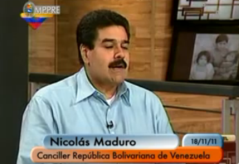 Maduro im Interview mit VTV