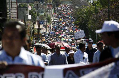 Massenproteste in Oaxaca