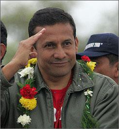 Der peruanische Präsident Ollanta Humala hat kaum noch Rückhalt in der Bevölkerung