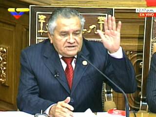 Der neue Parlamentspräsident Fernando Soto Rojas