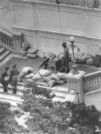 Szene während des Staatsstreichs in Brasilien 1964