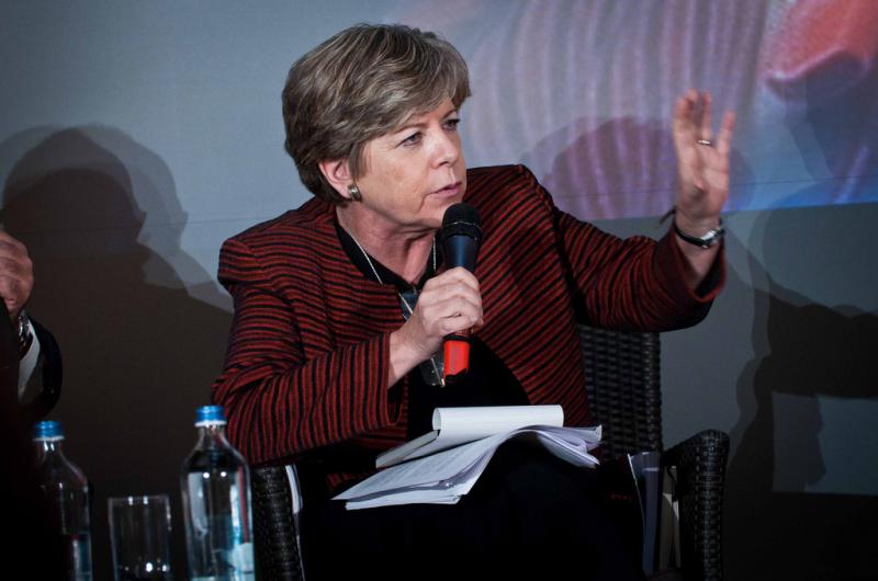 Cepal Direktionssekretärin Alicia Bárcena im November 2011