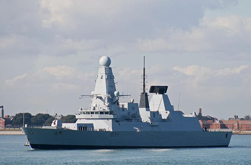 Zerstörer HMS Dauntless