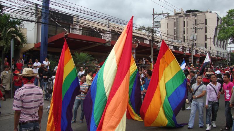 Fahnen der LGBT-Gemeinschaft