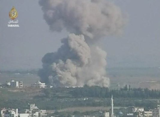 Angriff Israels auf ein UNO-Gebäude im Gaza-Streifen 2009