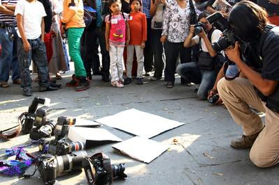Gedenken an Tote Journalisten in Mexiko