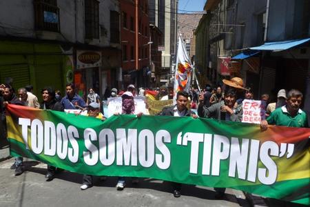 "Wir alle sind 'TIPNIS'" – Protestmarsch in Bolivien