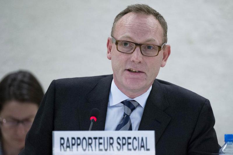 UNO-Sonderberichterstatter Ben Emmerson
