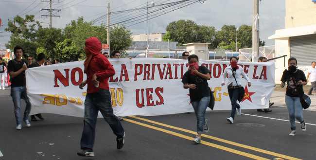 "Nein zur Privatisierung der UES"