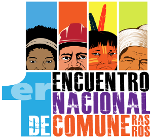 Plakat zum ersten nationalen Treffen der Kommunarden