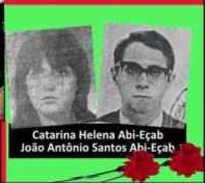 Catarina Abi-Eçab und João Antônio dos Santos Abi-Eçab, ermordet am 8.November 1968