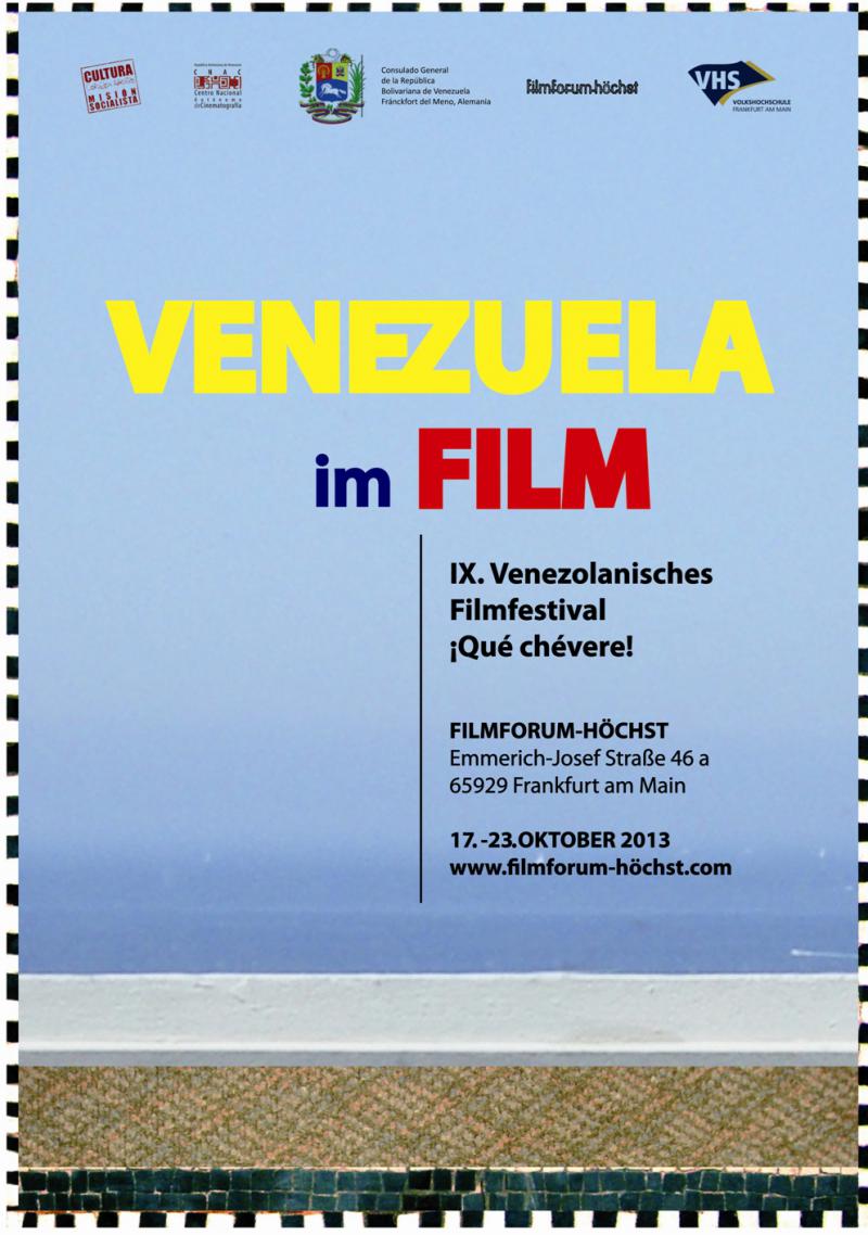 Plakat des Festivals "Venezuela im Film"