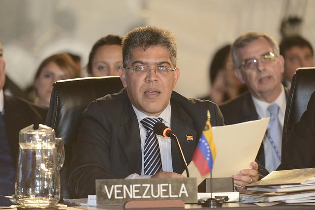 Venezuelas Außenminister Elías Jaua