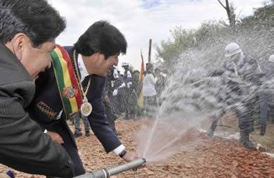 Die OAS hat Bolivien für nachhaltige Trinkwasser- und Sanitärpolitik ausgezeichnet