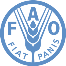 Inschrift im FAO-Logo: "Es werde Brot"