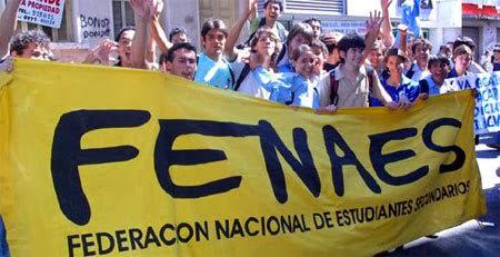 Die Vereinigung der Schüler der Sekundarstufe (Fenaes) hatte zu den Protesten aufgerufen