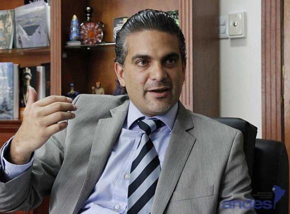 Francisco Rivadeneira, der ecuadorianische Minister für Außenhandel.
