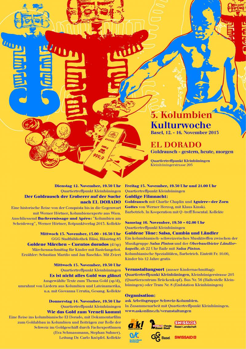 Programm Kolumbien Kulturwoche Basel