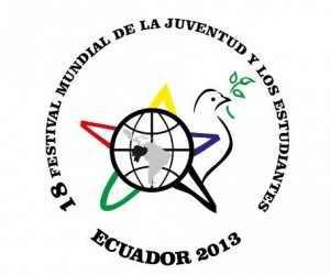 Logo der 18. Weltfestspiele der Jugend und Studenten