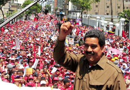 Nicolás Maduro in Caracas