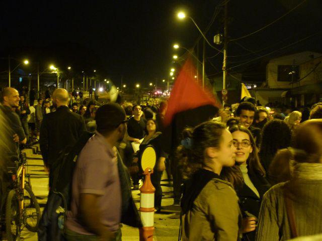 Demonstration am 4. Juli in Porto Alegre