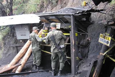 Militäreinsatz gegen illegale Mine