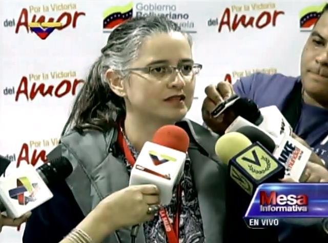 Venezuelas Gesundheitsministerin Isabel Iturria