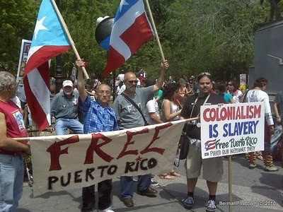 Kundgebung für die Unabhängigkeit Puerto Ricos