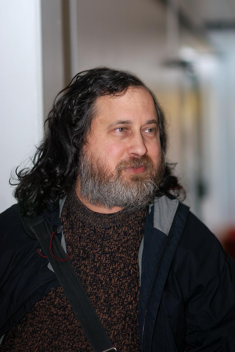 Will die bolivianische Regierung beraten: Richard Stallman