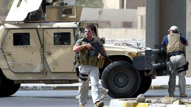 Söldner des privaten Militärunternehmens Academi im Irak