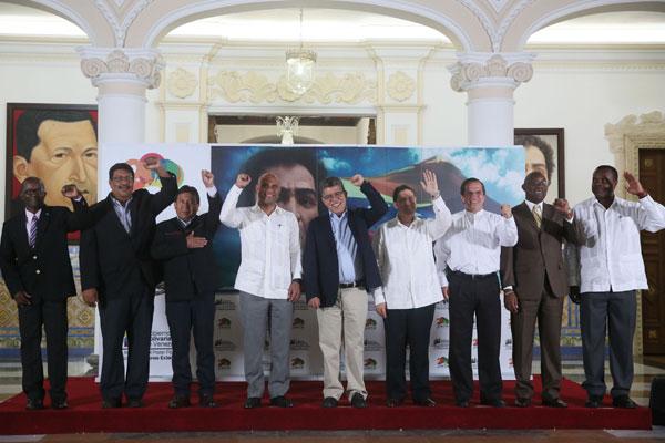 Die Außenminister der ALBA-Länder in Caracas