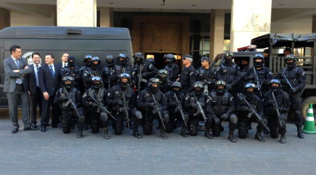 Für das Bundesinnenministerium Garant für bürgerrechtliches Vorgehen: Die Batalhão de Operações Policiais Especiais (BOPE)