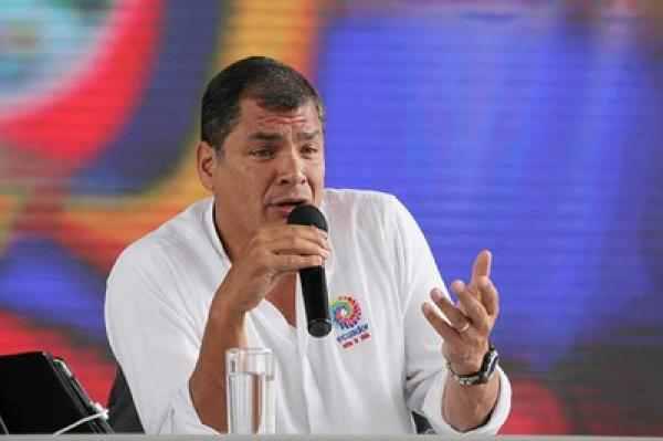 Überdenkt seine Haltung zu einer weiteren Amtszeit: Ecuadors Präsident Rafael Correa