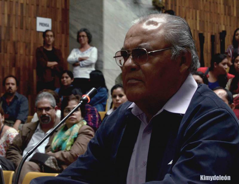 Der Angeklagte: Pedro García Arredondo vor Gericht