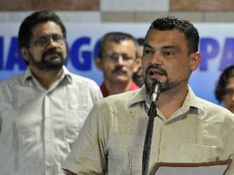 Sergio Marín, Sprecher der FARC-Verhandlungsdelegation in Havanna