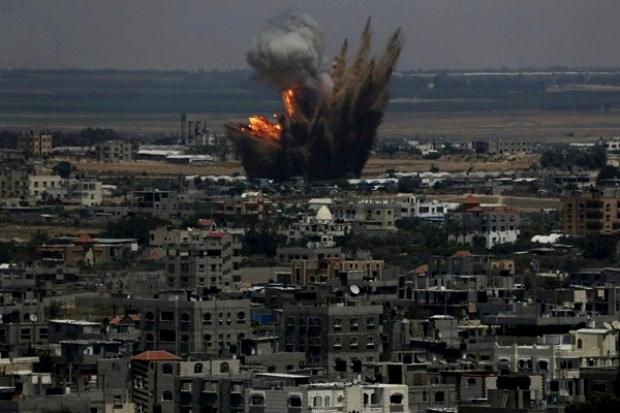 Die israelischen Streitkräfte haben nach Angaben der UNO seit Mitte Juni 700 Luftangriffe auf den Gaza-Streifen durchgeführt