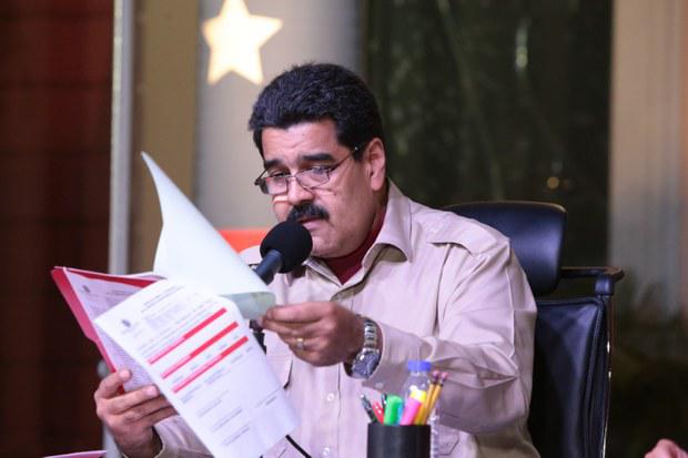 Präsident Maduro will "überflüssige und luxuriöse" Staatsausgaben abschaffen