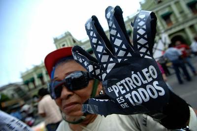 Die Proteste gegen die umstrittene Energiereform reissen nicht ab: "Das Erdöl gehört allen"