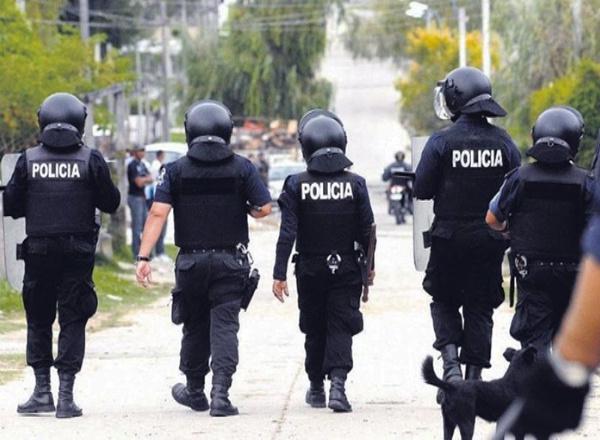 Angehörige der Nationalpolizei von Honduras