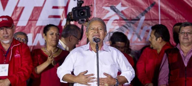 Geht fest von seinem Wahlsieg aus: FMLN-Kandidat Sanchez Ceren